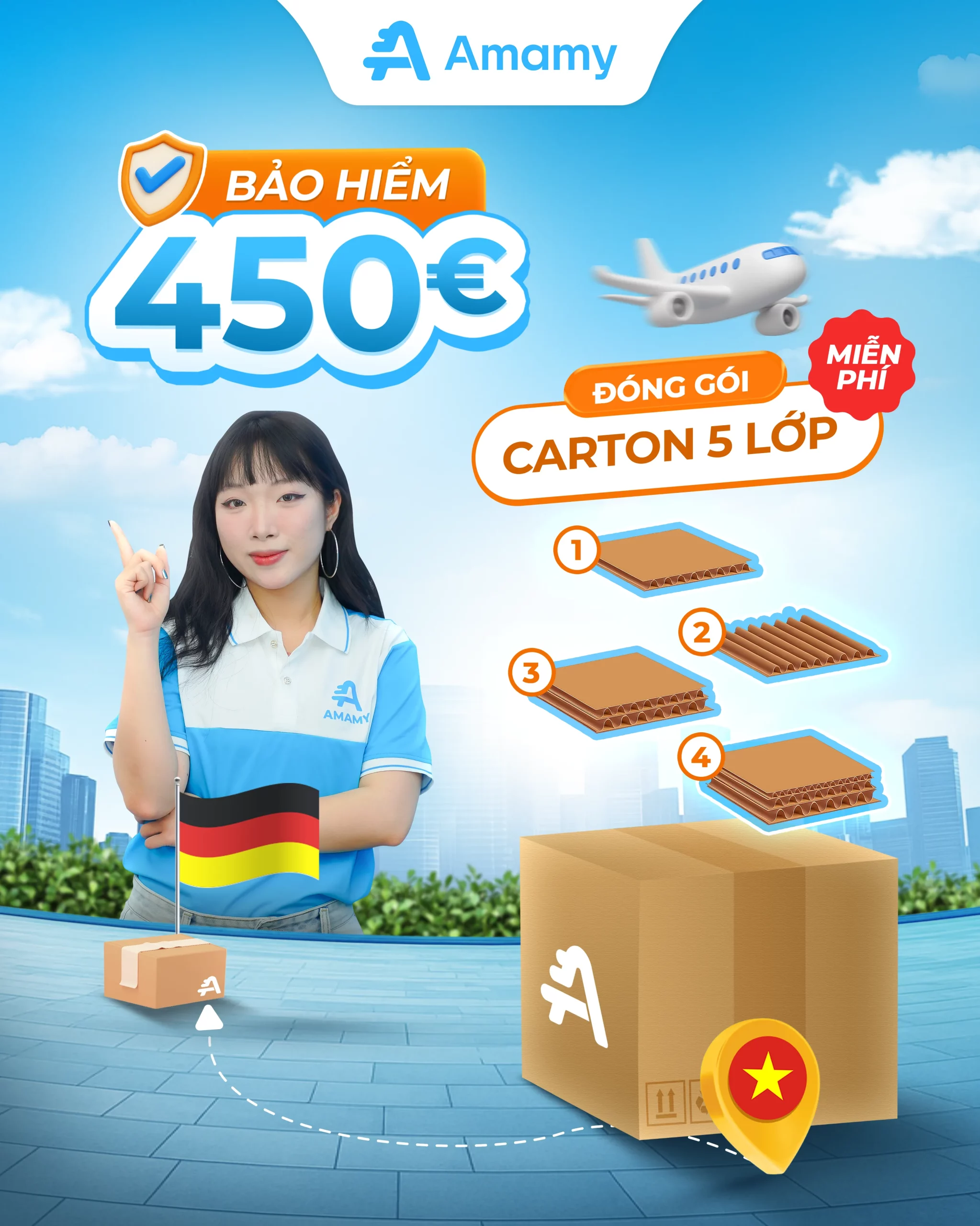 Đóng gói chuẩn quốc tế