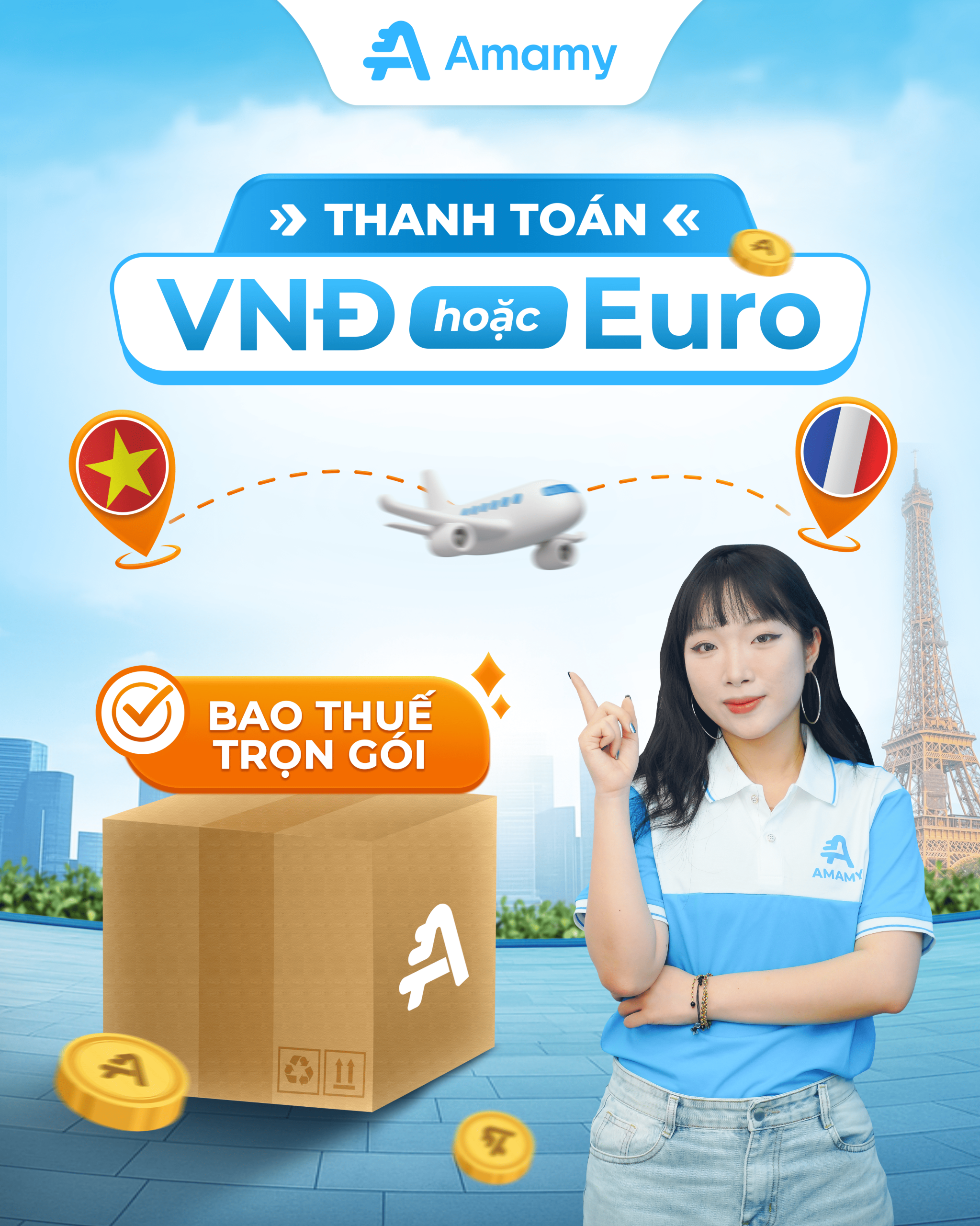 Thanh toán linh hoạt – bao thuế trọn gói